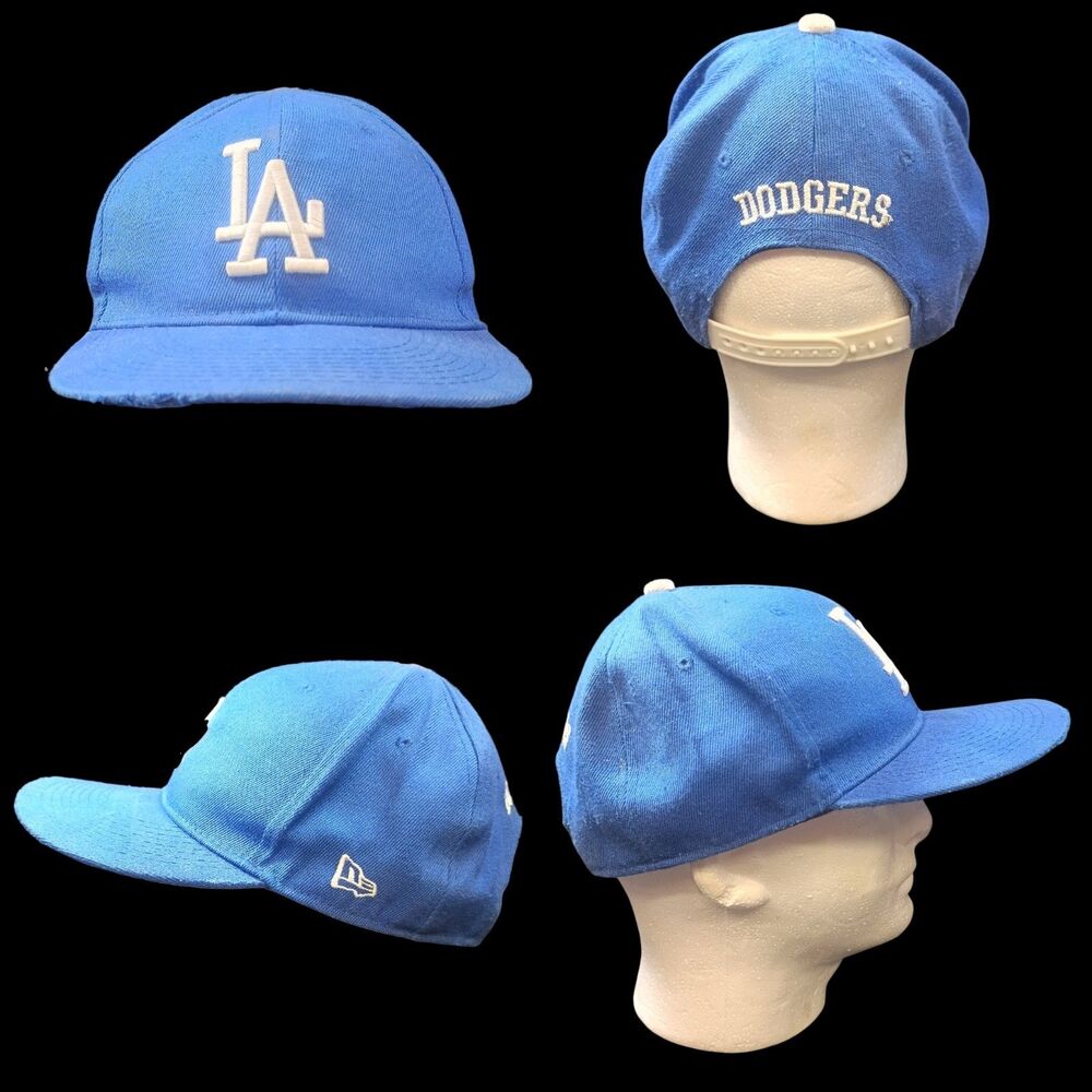 Los Angeles Dodgers Basic Snapback Adjustable Cap New Era Distressed Worn In